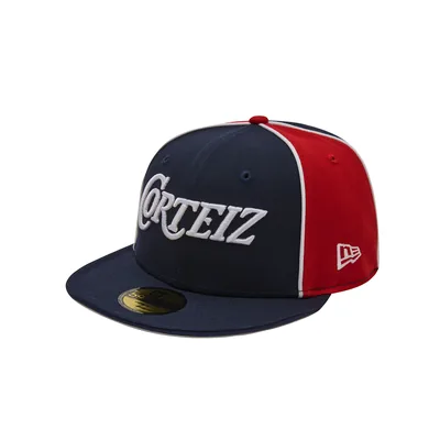 PIRATE RADIO NEW ERA FITTED CAP [NAVY/RED]
