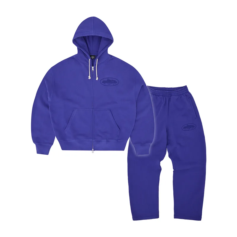 ISLAND KNOCKOUT TRACKSUIT [INDIGO BLUE], front view (1 of 3)