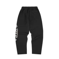 ARCH SHIELD OPEN HEM SWEATPANT [BLACK], back view (2 of 3)