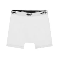 WHITE ALCATRAZ BOXERS [3 PACK], back view (2 of 3)
