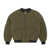 GUERILLAZ HEAVY DUTY BOMBER [OLIVE], front view (1 of 4)