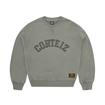 GUERILLAZ ARCH CREWNECK [OLIVE]