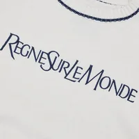 RSLM KNIT CREWNECK [CREAM], side view (3 of 4)