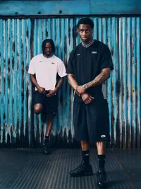 HYDRO SWIM SHORT [BLACK], styling shot (6 of 6)