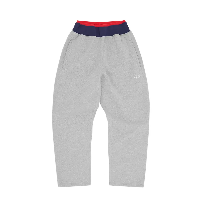 HMP DOUBLE UP SWEATPANT [HEATHER GREY], front view (1 of 4)
