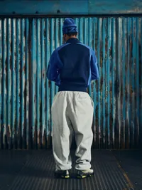 PRECISION KNIT ZIP UP [NAVY], detail (4 of 4)