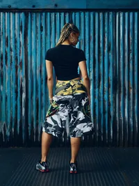 ALWEIZ BOARD SHORT [CAMO] — detail (4 of 4)