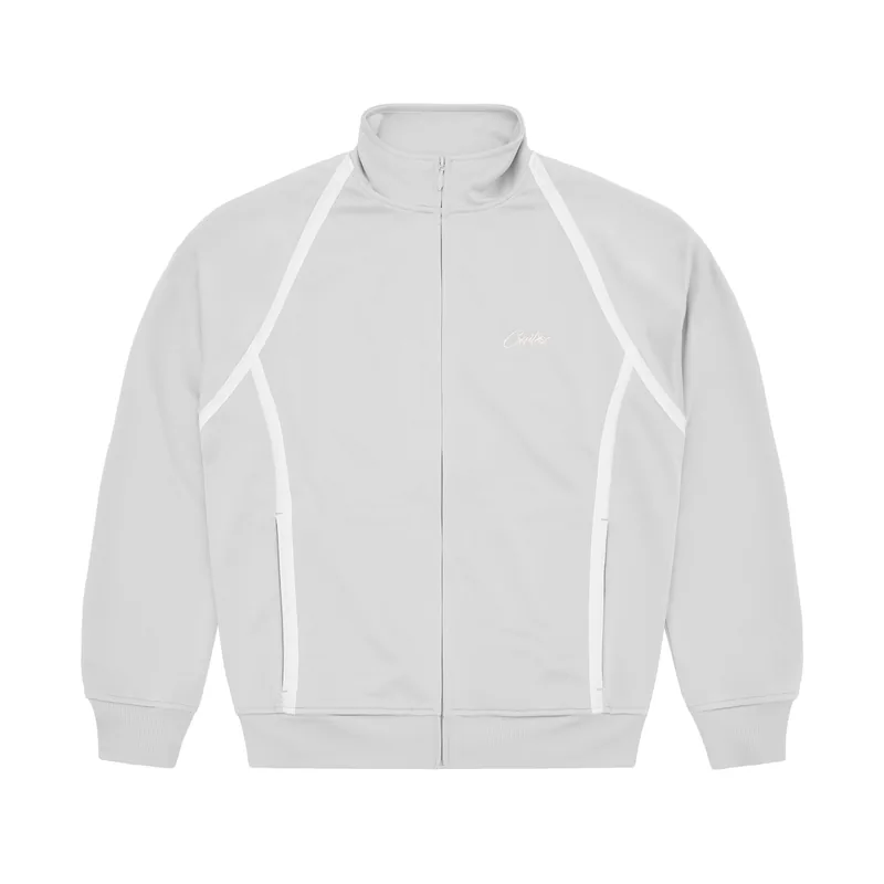 CONSIGLIERE TRACK JACKET [GREY], front view (1 of 2)