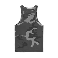 WOMENS CLASSIC TANK TOP [BLACK CAMO], back view (2 of 3)
