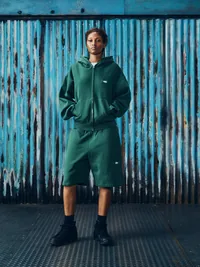 MINI ISLAND SWEATSHORT [FOREST GREEN], detail (4 of 4)