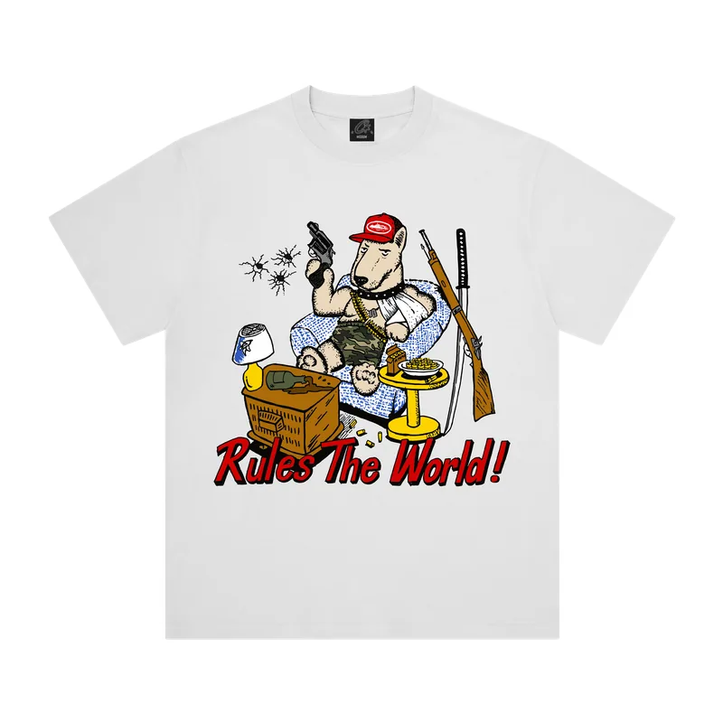 LAST STAND TEE [WHITE], front view (1 of 2)