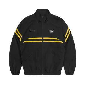 STRIPED LITEWORK JACKET [BLACK]