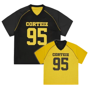 95 REVERSIBLE MESH JERSEY [BLACK / YELLOW]