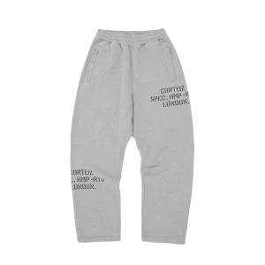 HMP STENCIL OPEN HEM PANT